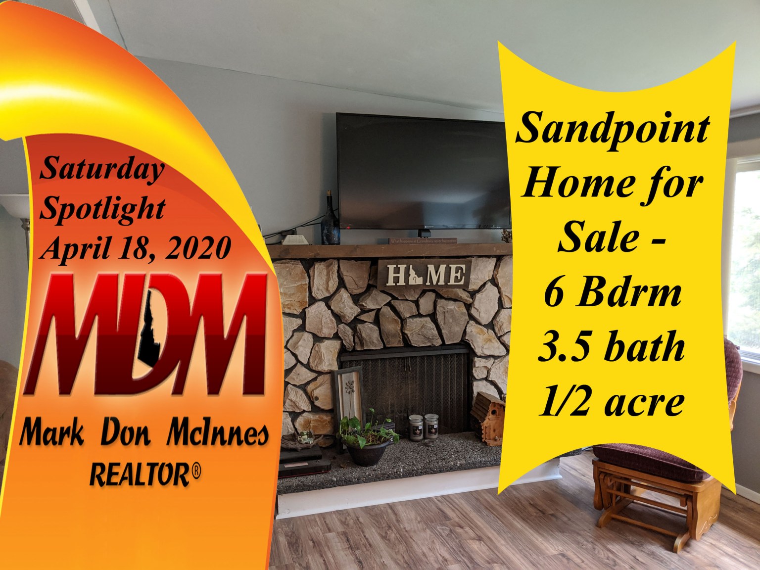 Sandpoint Idaho Realtor Mark Don McInnes with Keller Williams Sandpoint